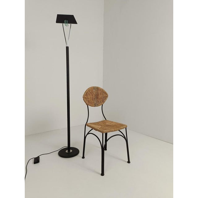 Italian Postmodern Floor Lamp in the style of Fontana Arte, 1980s For Sale - Image 11 of 18