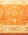 Solo Rugs Mogul, One-of-a-Kind Hand-Knotted Runner Rug - Orange, 3' 0" x 7' 3" For Sale - Image 4 of 8
