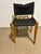 Black Linda Chair in Wood and Canvas by Jonathan De Pas, Donato Durbino, and Paolo Lomazzi for Zanotta, 1970s For Sale - Image 8 of 8