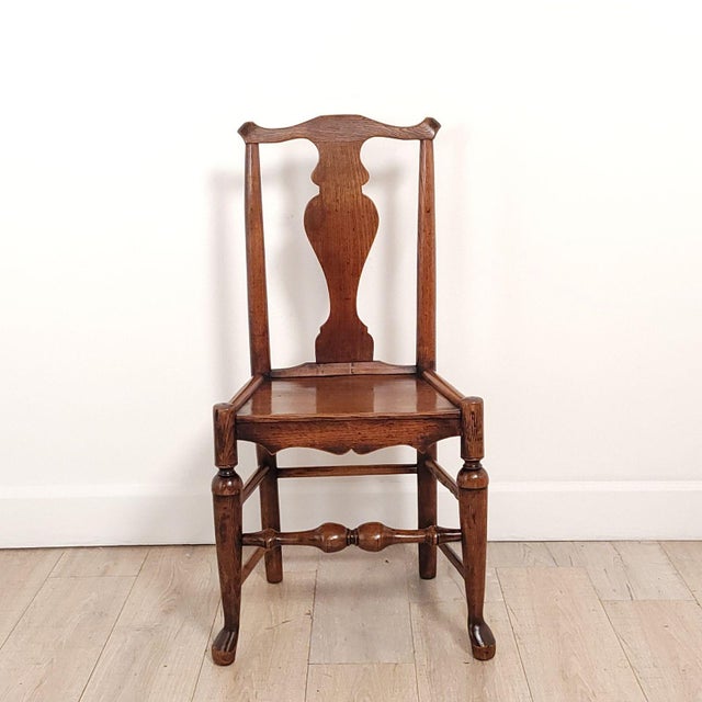 English Set of Six Oak Lancashire English Chairs, 19th Century or Earlier For Sale - Image 3 of 12