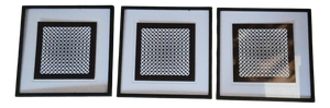 Victor Vasarely, Kinetic Art Circles Triptych, 1969, Prints, Set of 3