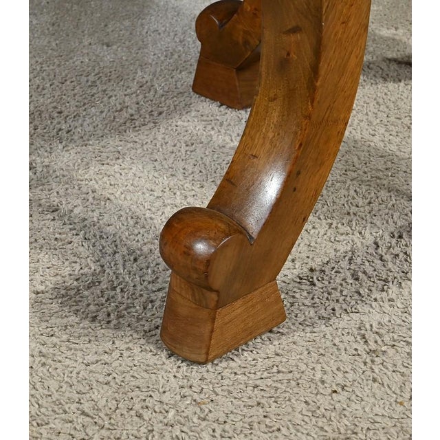 Victorian Swivel Walnut Armchair, England, Late 19th Century For Sale - Image 15 of 18