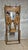 Vintage Carved Oak Hall Tree with Mirror and Coat Hooks, 1940s For Sale - Image 4 of 17