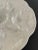 Ceramic Mid 20th Century French Gien White Oyster Plate For Sale - Image 7 of 12
