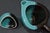 Mid 20th Century Vallauris – Black and Turquoise Blue Faience Coffee Set - 15 pcs For Sale - Image 13 of 18