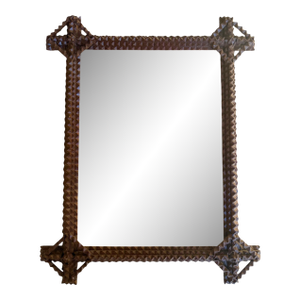 Tramp Art Frame Antique #2