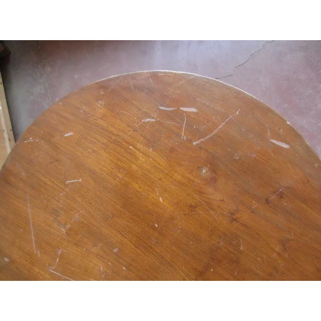 Vintage Teak Table, 1940s For Sale - Image 3 of 8