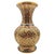 Chinoiserie Thai Benjarong 22k Gold Enamel Floral Vase 8" For Sale - Image 3 of 13