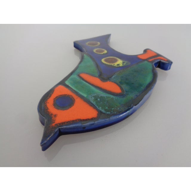 Vintage Ceramic Bird Wall Art, Denmark, 1970s For Sale - Image 6 of 14