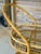 Mid-Century Italian Rattan and Bamboo Bar Cart in the Manner of Franco Albini For Sale - Image 11 of 12