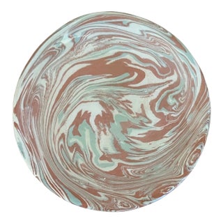 Hand Made French Artisanal Pottery Catchall / Coaster For Sale