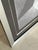 Pair Minimalist Felt Textile Art in Vintage Metal Trim Frames Monochromatic For Sale - Image 13 of 15