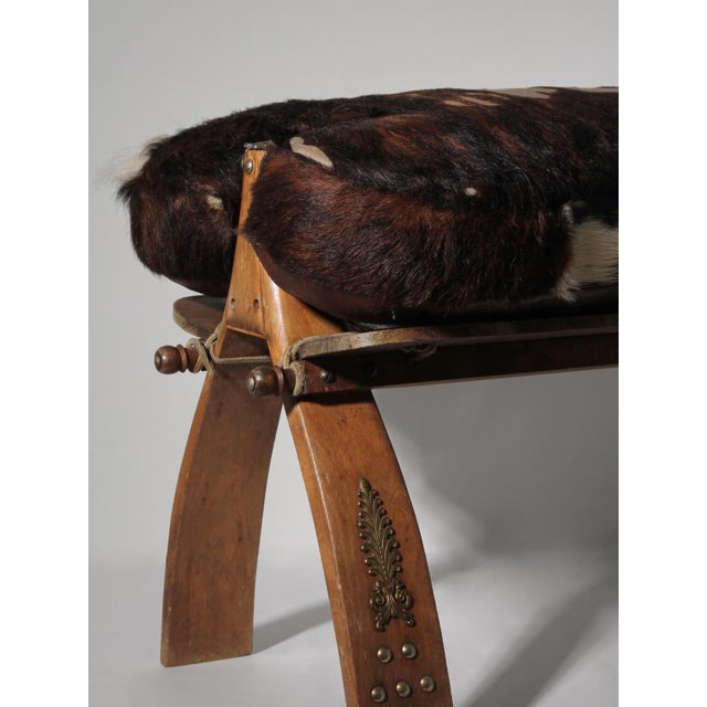 Camel saddle stools, or ottomans, originated from nomadic cultures in North Africa, the Middle East, and Central Asia,...