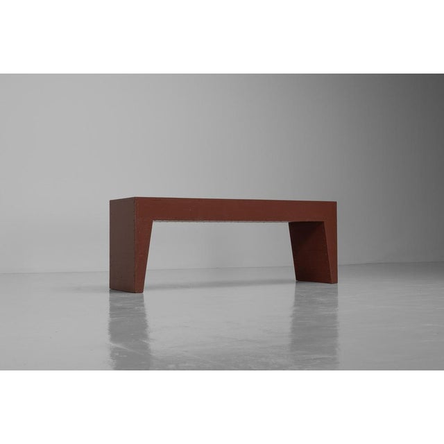 1960s Small Church Bench by Jan de Jong, 1966 For Sale - Image 5 of 16