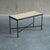 Minimalist Metal Side Tables with Plaster-Fiber Tops, 1960s, Set of 2 For Sale - Image 10 of 18