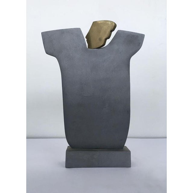 Italian Abstract Bronze Sculpture by Ottorino Tonelli, 1980 For Sale - Image 3 of 16