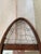 Brown Vintage Snowshoe Mirror Wall Shelf For Sale - Image 8 of 12