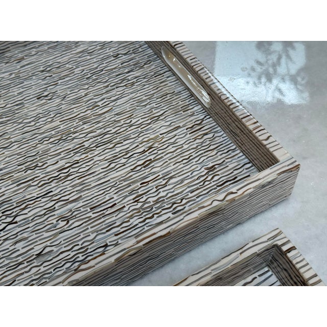 Made Goods Averelia Trays, Set of Two For Sale In San Francisco - Image 6 of 12