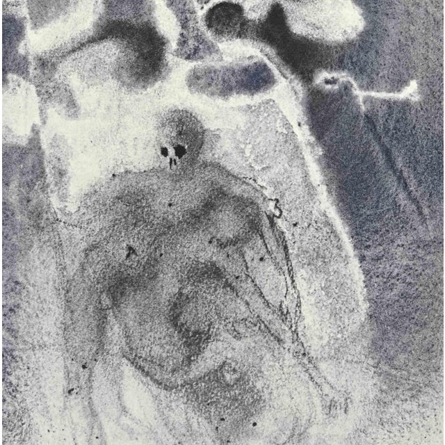 Iosas Sepultus in Mausoleo Patrum is a Color lithograph on heavy rag paper realized in 1964. It is part of Biblia Sacra...