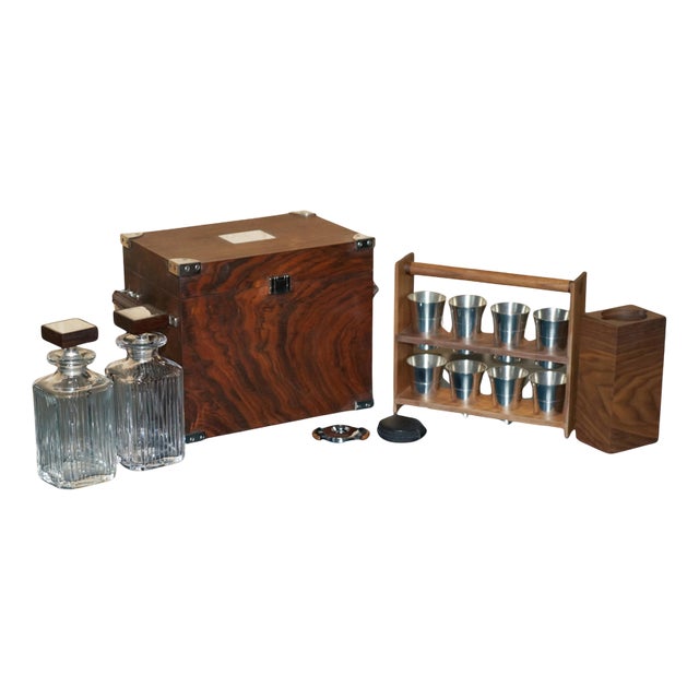 Sterling Silver Viscount Gentleman's Shooting Compendium from David Linley, Set of 15 For Sale