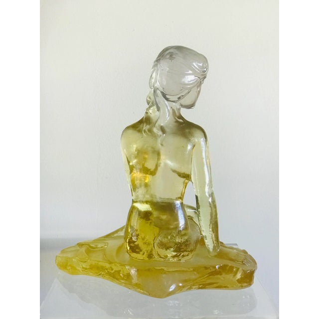 Mid-Century Modern Mid Century Dorothy Thorpe Resin Sculpture of a Mermaid For Sale - Image 3 of 12