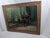Late 20th Century Monumental Green Equestrian Horse Carriage Oil Painting Ornate Gilt Frame Scott Duncan For Sale - Image 4 of 18
