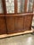1980s English Smith Watson Chippendale Style Burl Yew Wood Bookcase Cabinet For Sale - Image 5 of 8