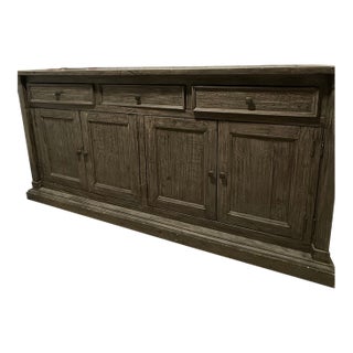 Four Hands Reclaimed Cintra Sideboard Buffet Cabinet - Black Olive For Sale
