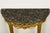 Pair of 18th Century French Louis XVI Giltwood Demilune Tables For Sale In New York - Image 6 of 18