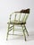 Green Antique Painted Captain's Chair For Sale - Image 8 of 12