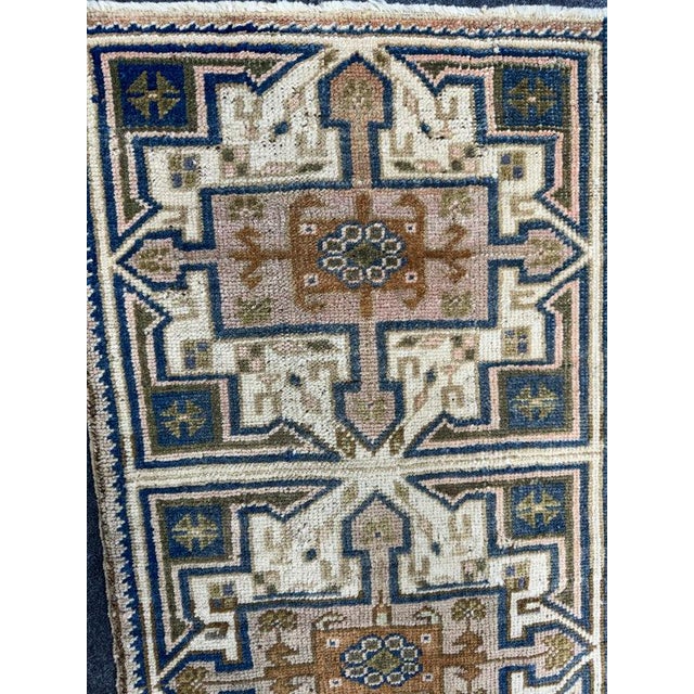 Turkish Yastik Rug 1'8" x 2'2" For Sale - Image 4 of 5