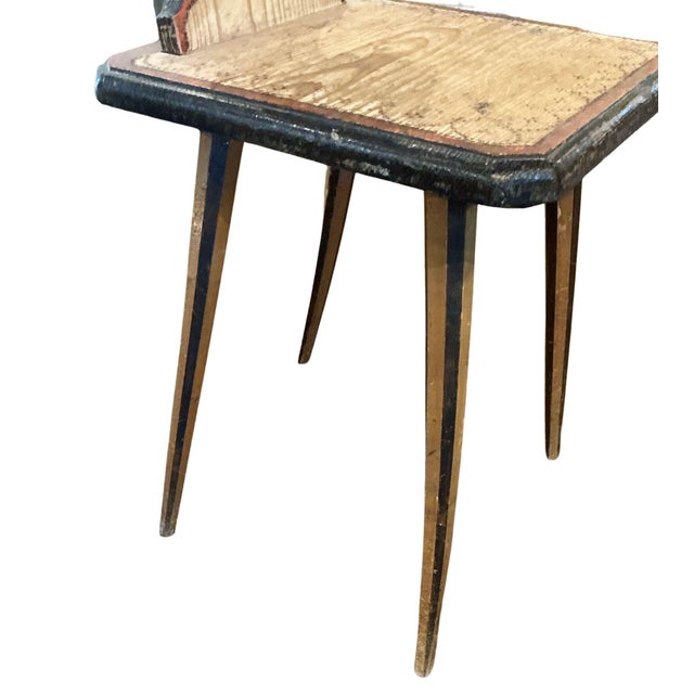 Antique German Folk Art - Mountain Chair For Sale - Image 9 of 9