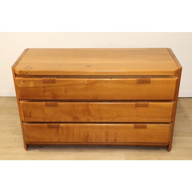 Vintage Elm Chest of Drawers, 1970 For Sale - Image 13 of 18