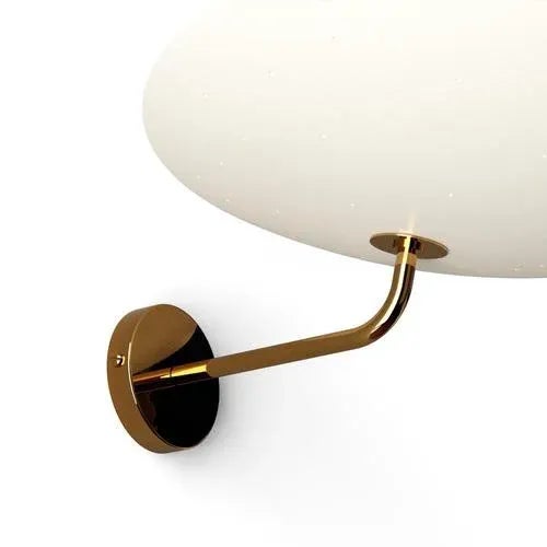 Pierre Guariche 2059 Golden Brass Wall Lamp from Disderot For Sale - Image 4 of 7