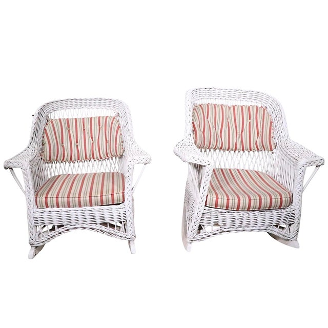 Two Vintage Bar Harbor Rocking Chairs For Sale - Image 13 of 18