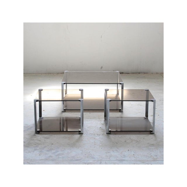 Tris Coffee Tables, Italy, 1960s, Set of 3 For Sale - Image 15 of 15