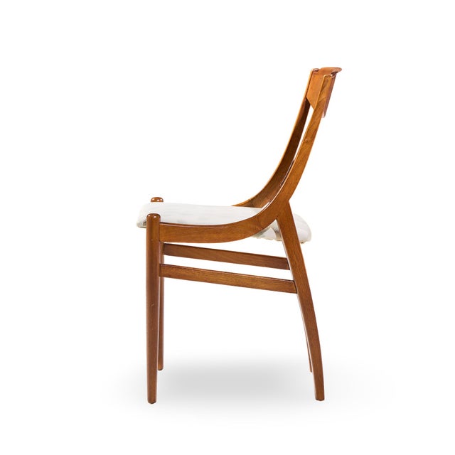 Barney Flagg for Drexel Parallel Mid Century Walnut Dining Chairs - Set of 4 For Sale - Image 9 of 10