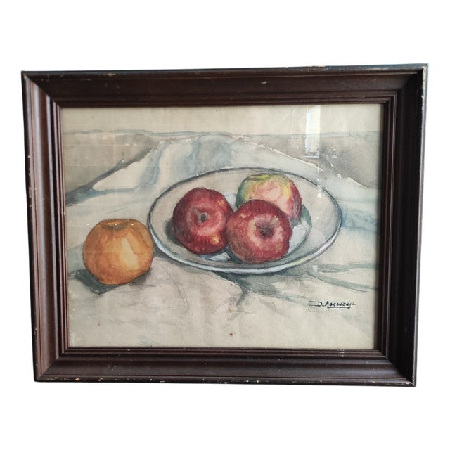 Asquiedge, Still Life, 1931, Watercolor For Sale