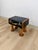 Rustic Vintage Leather Walking Suitcase Side Table With Legs Eclectic Accent, Rare For Sale - Image 3 of 11