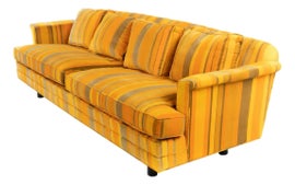 Example of Orange Velvet Sofas