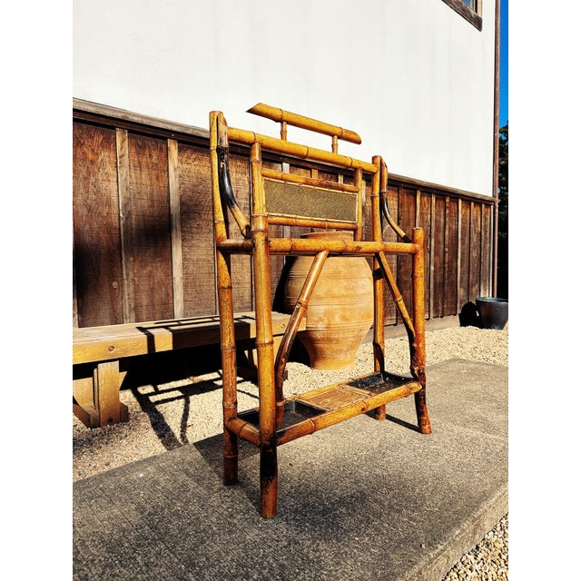 c.1880 Tiger Bamboo Umbrella Stand Aesthetic Movement For Sale - Image 4 of 13