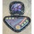 Late 20th Century Vintage Hand Crafted 925 Dichoric Glass Pendant For Sale - Image 5 of 12