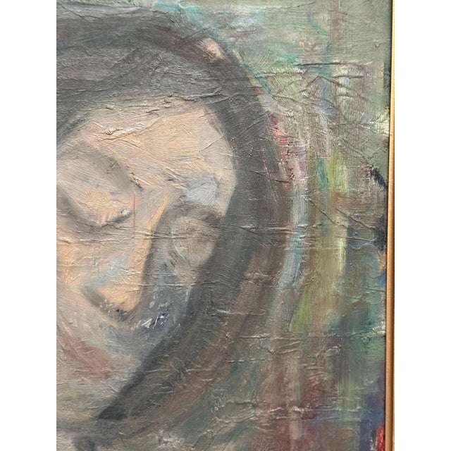 Eric Seth Lundberg, Portrait, 1942, Oil Painting on Panel, Framed For Sale - Image 8 of 18