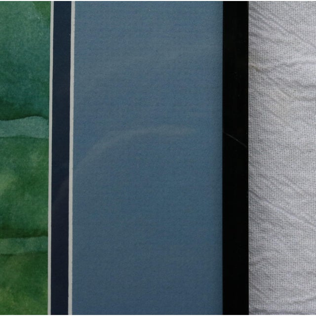 Plastic Outsider Folk Art Dapple-Gray Horse Portrait Watercolor by Ron Krajewski For Sale - Image 7 of 8