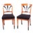 Antique Biedermeier Style Side Chairs, a Pair For Sale