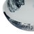 Boho Chic Mera Black & White Resin Serving Bowl For Sale - Image 3 of 4