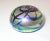 Large Vintage Hand Blown Aurene Iridescent Studio Art Glass G. Levy Paperweight For Sale - Image 12 of 12