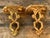 Hollywood Regency Vintage Italian Gilt Wall Brackets - A Pair For Sale - Image 3 of 12