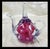 Contemporary St Clair Art Glass Teapot Sculpture Pink Floral Blue Cased Glass Rare For Sale - Image 3 of 9