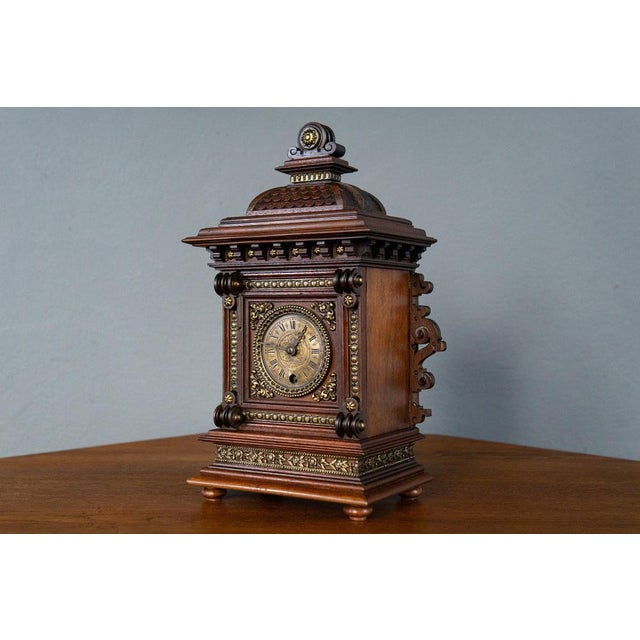 Wilhelminian Style Clock, Late 1800s For Sale - Image 3 of 18